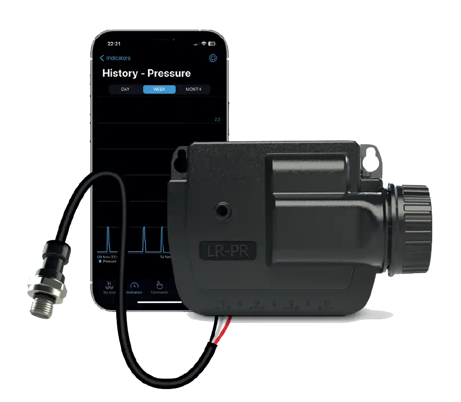 Bluematic druksensor