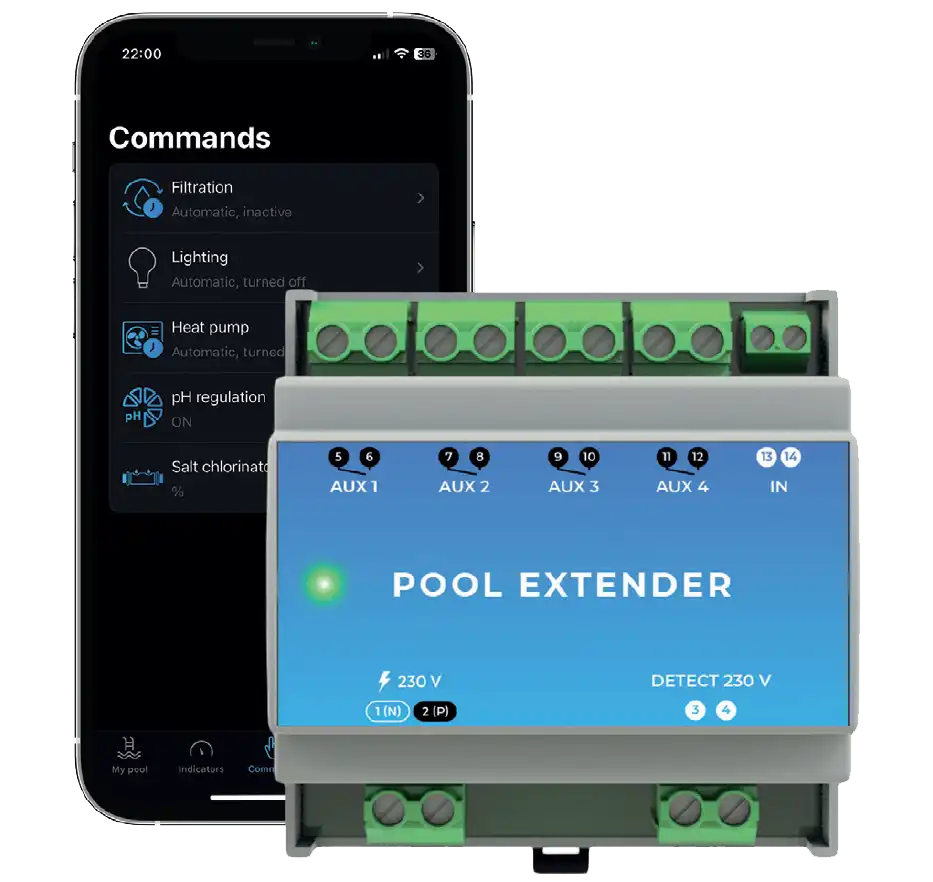 Bluematic Pool Command Extender